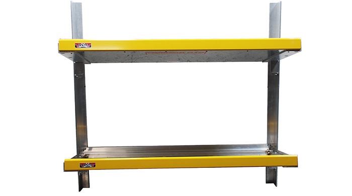 BRUTE, Folding Shelves Aluminum Construction Preassembled, HFS1872T